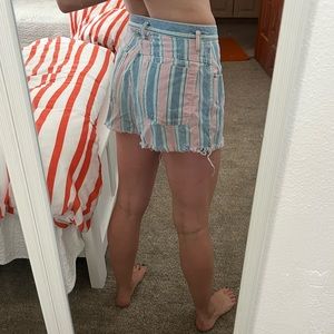 Vintage stripe shorts striped